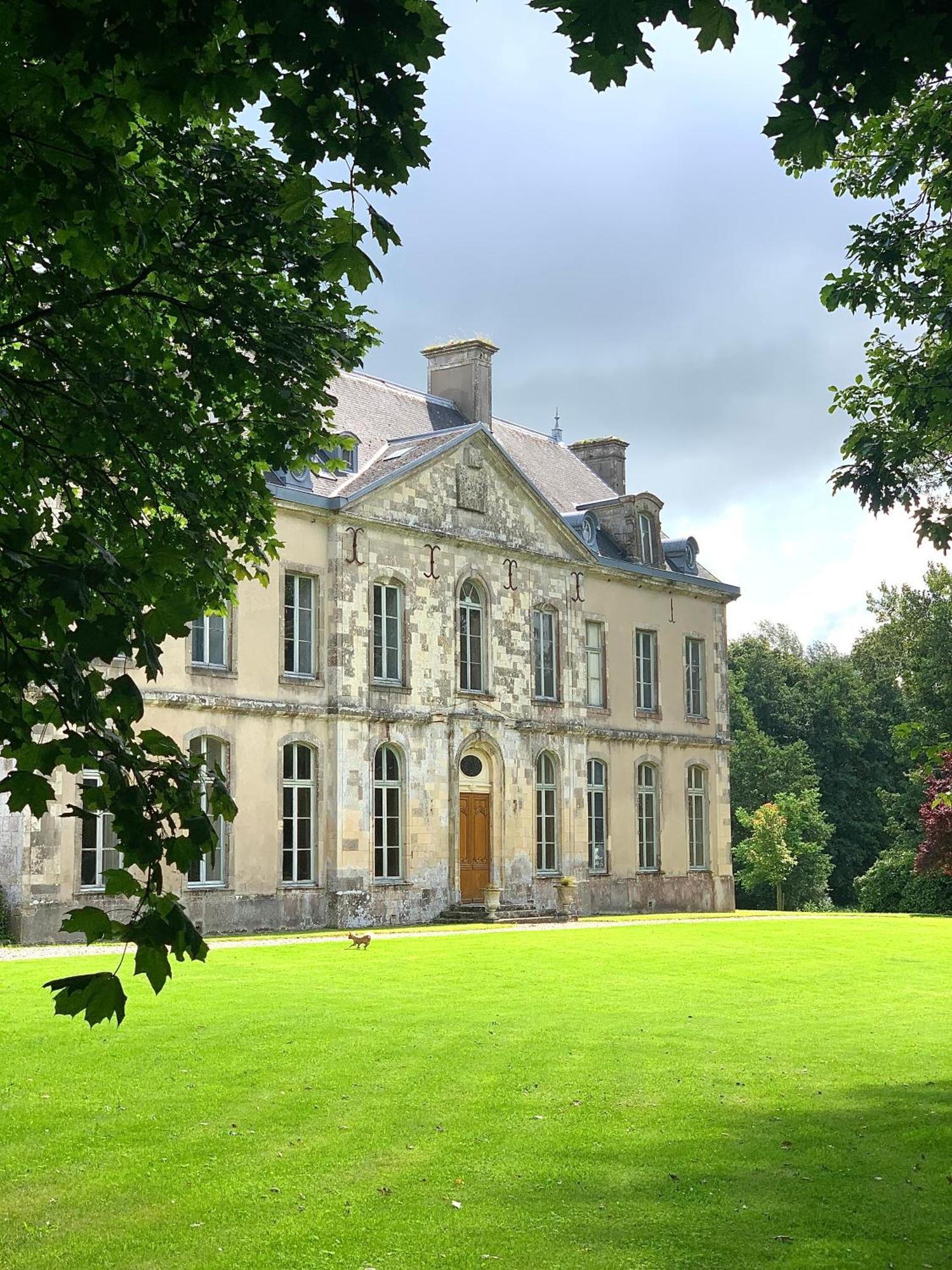 Abbaye De Blanchelande Bed & Breakfast Neufmesnil ภายนอก รูปภาพ